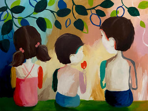 Summer babes - Original painting