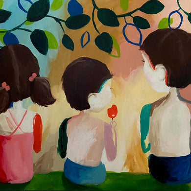 Summer babes - Original painting